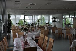 Feiern über Linz